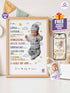 Personalized “I Am” Baby Poster – Christian Nursery Wall Art with Custom Photo & Bible Verses